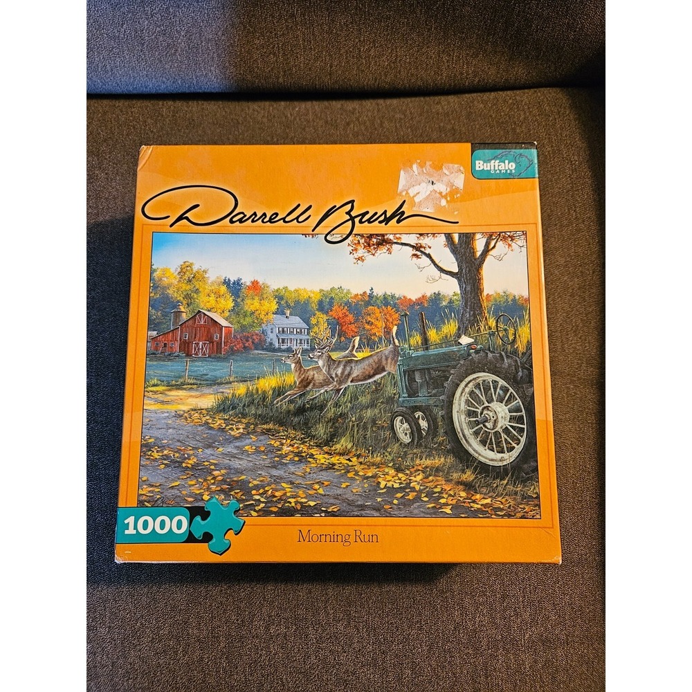 Buffalo Games Morning Run by Darrell Bush 1000‎ Piece Jigsaw Puzzle